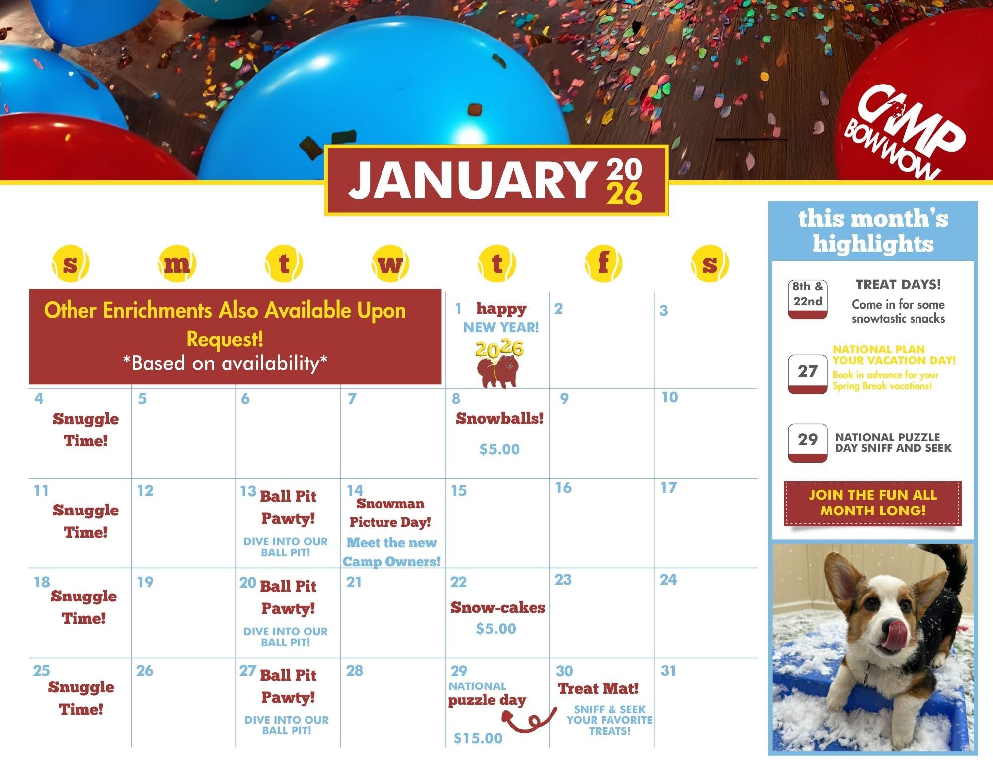 January 2026 Enrichment