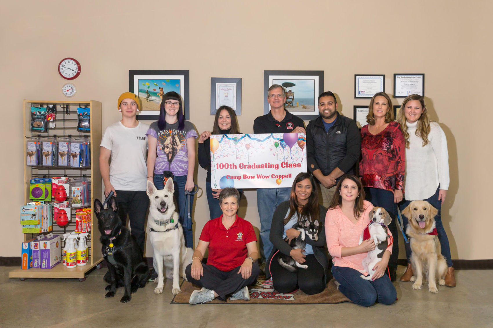 Camp Bow Wow Coppell Trainer Teaches Her 100th Class